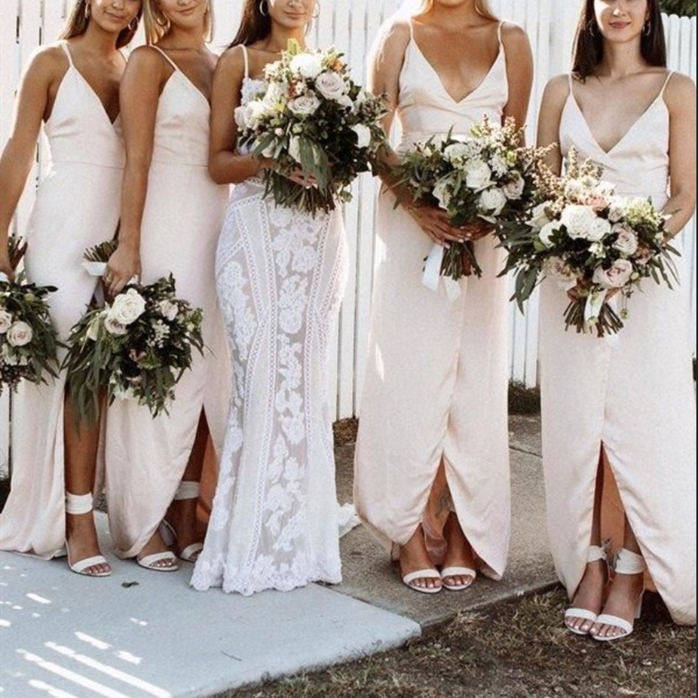 Sabo skirt Florence bridesmaid dress- blush